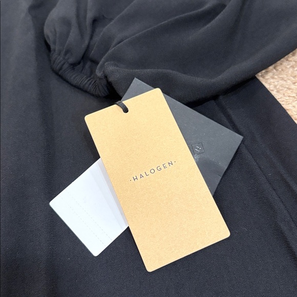 Halogen women’s dress lbd little black dress high neck - Picture 3 of 5